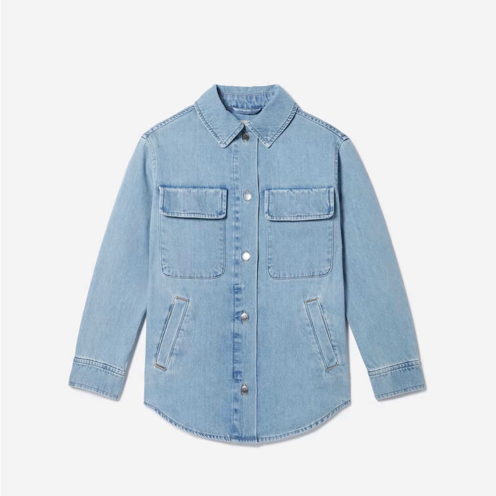 NWT Everlane The Denim Shirt Jacket - Size S